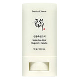 Beauty of Joseon
Matte Sun Stick Mugwort+Camelia SPF50 PA++++ 18g